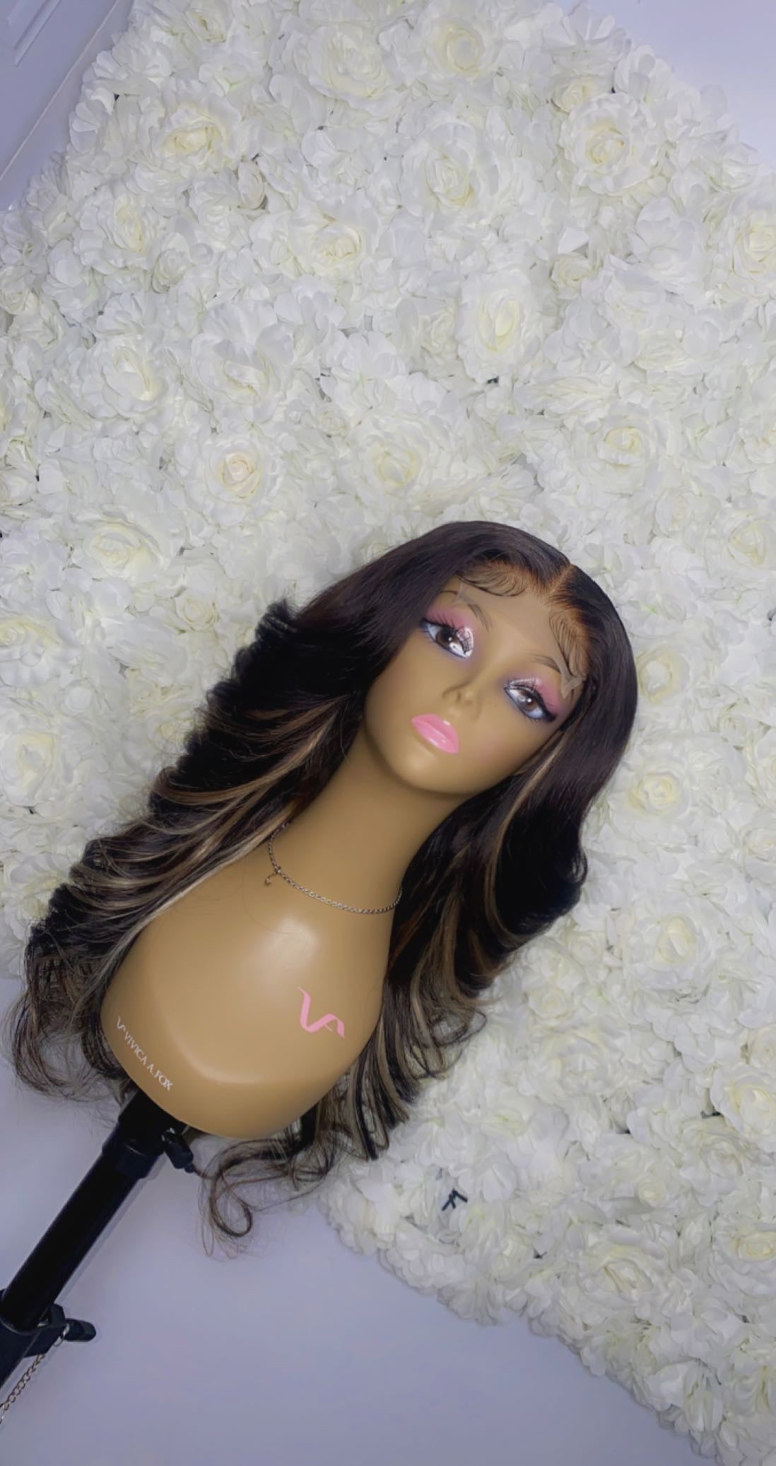 TRANSPARENT BODY WAVE 5X5 CLOSURE WIG 18"